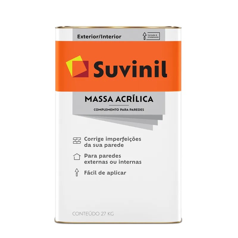Massa Acrilica Suvinil 27 Kg