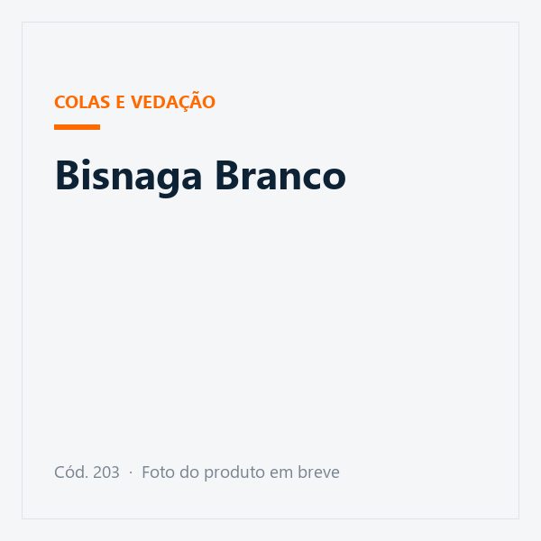 Bisnaga Branco