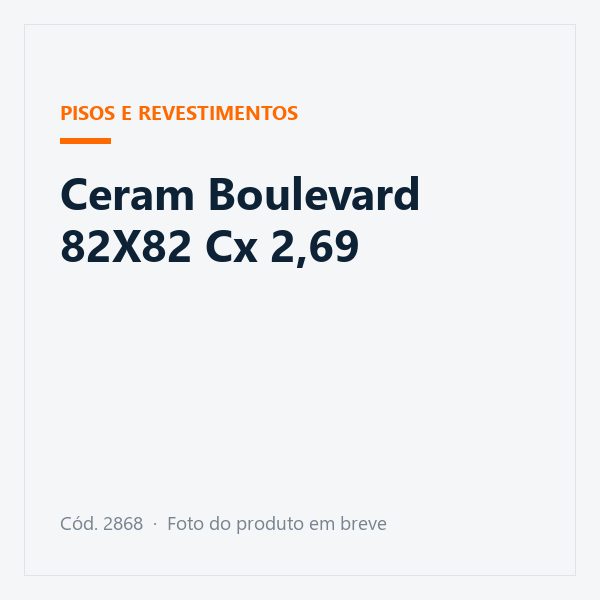 Ceram Boulevard 82X82 Cx 2,69