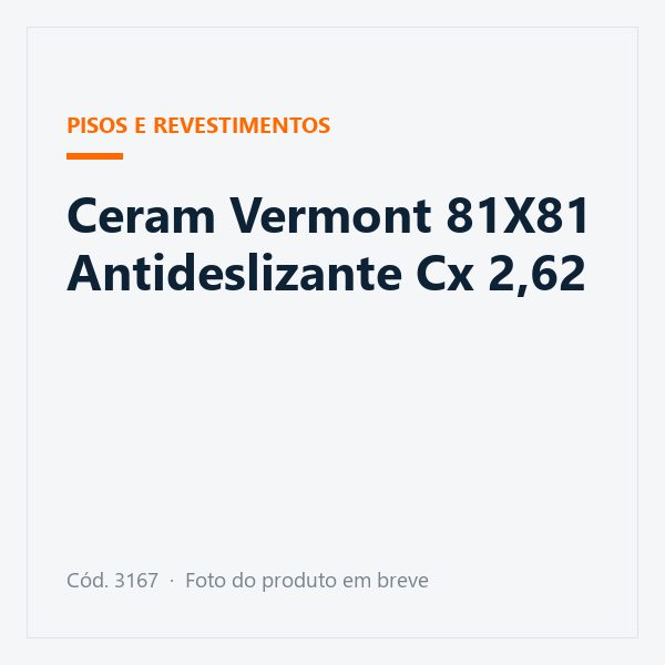 Ceram Vermont 81X81 Antideslizante Cx 2,62