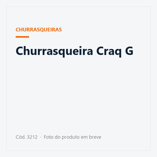 Churrasqueira Craq G