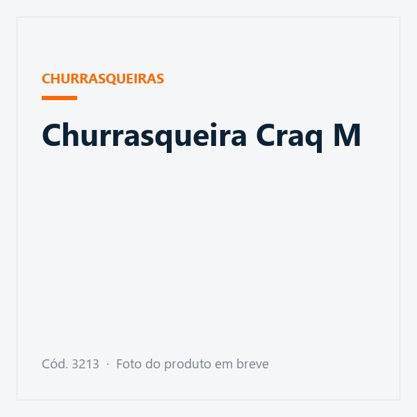 Churrasqueira Craq M