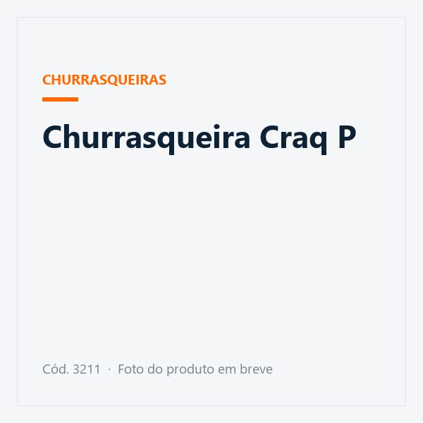 Churrasqueira Craq P