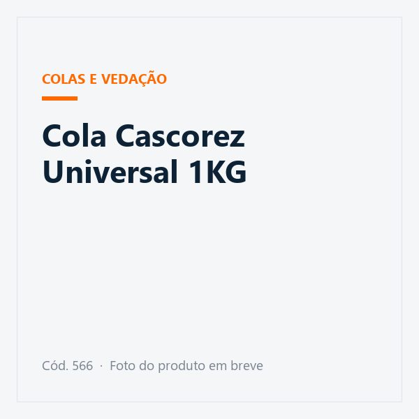 Cola Cascorez Universal 1KG