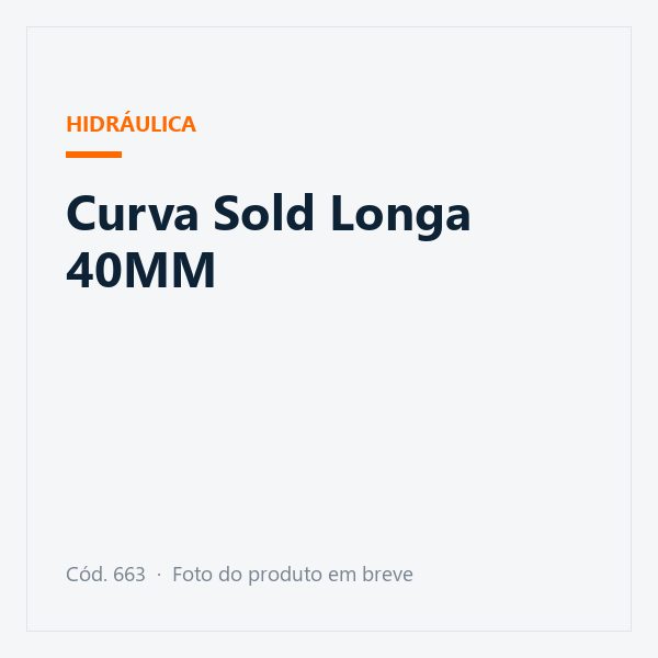 Curva Sold Longa 40MM