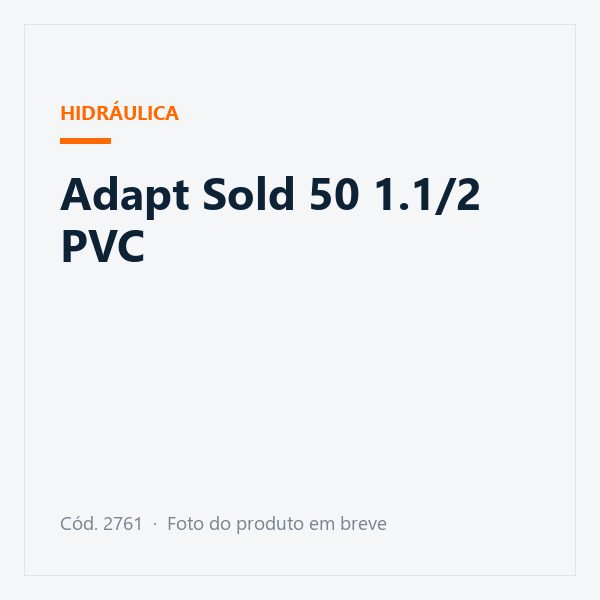 Adapt Sold 50 1.1/2 PVC