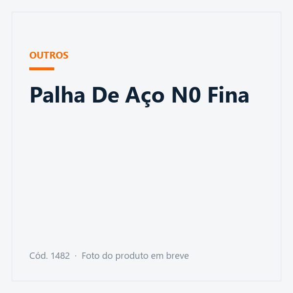 Palha De Aço N0 Fina