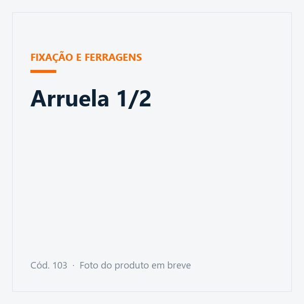 Arruela 1/2