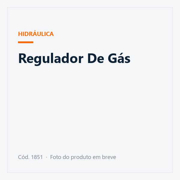 Regulador De Gás