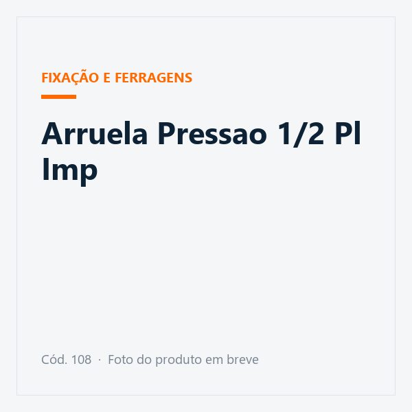 Arruela Pressao 1/2 Pl Imp