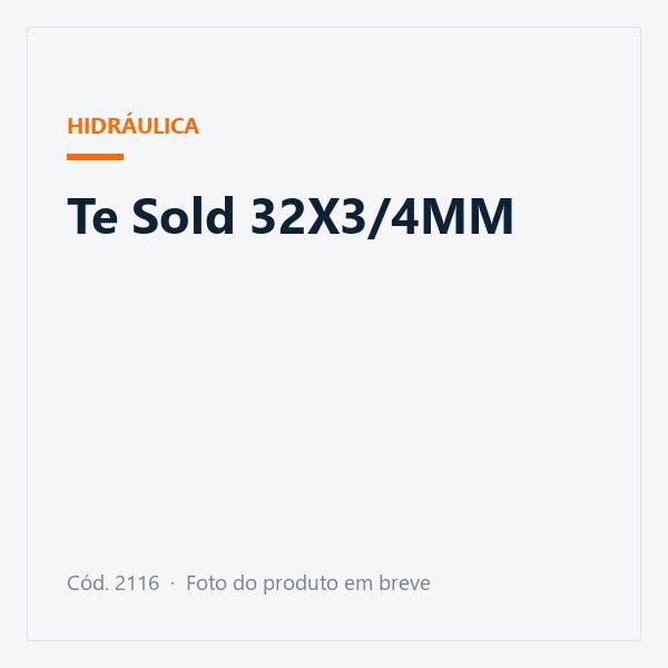 Te Sold 32X3/4MM