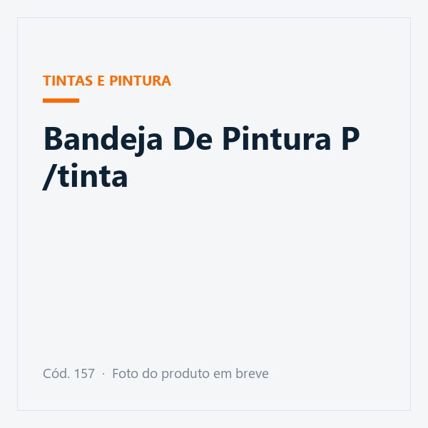 Bandeja De Pintura P /tinta