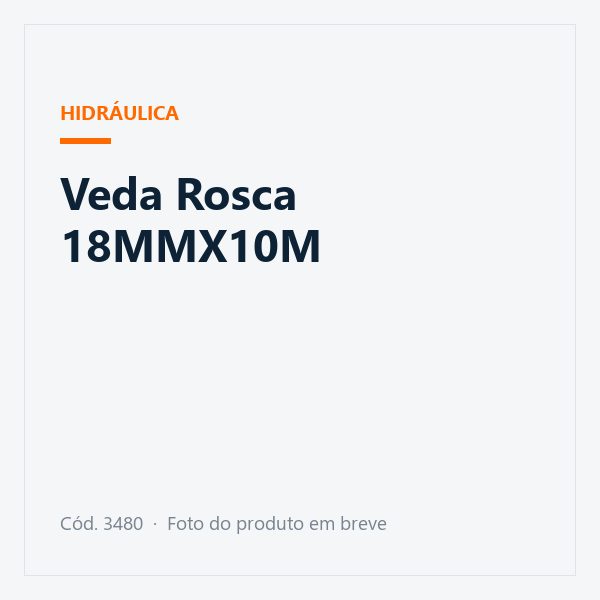 Veda Rosca 18MMX10M